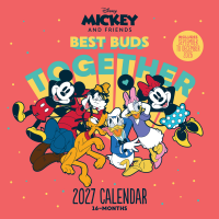 Kalender 2027 Mickey and Friends - Wandkalender 30x30 cm