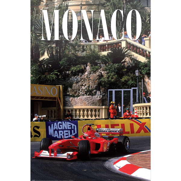 MB 173 - Monaco - Race - Poster 61x91,5 cm