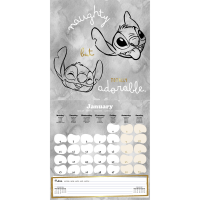 Kalender 2027 Stitch - Wandkalender 30x30 cm