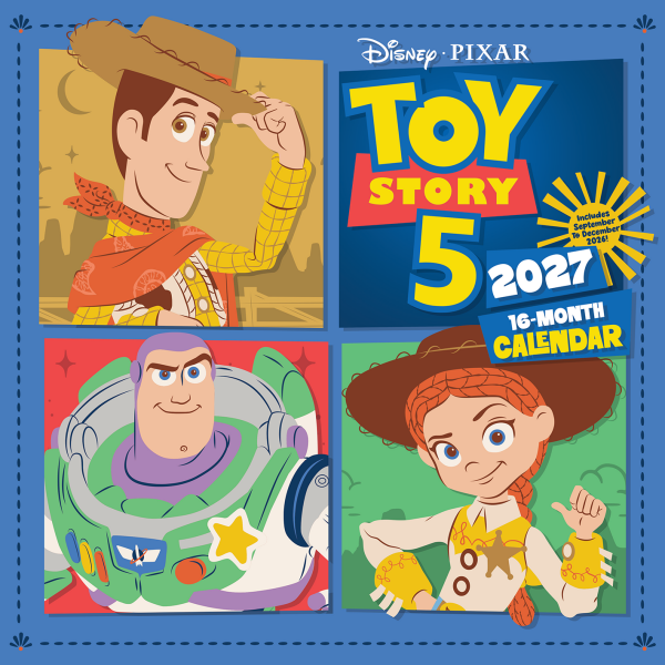 Kalender 2027 Toy Story - Wandkalender 30x30 cm