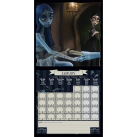 Kalender 2027 Corpse Bride - Wandkalender 30x30 cm
