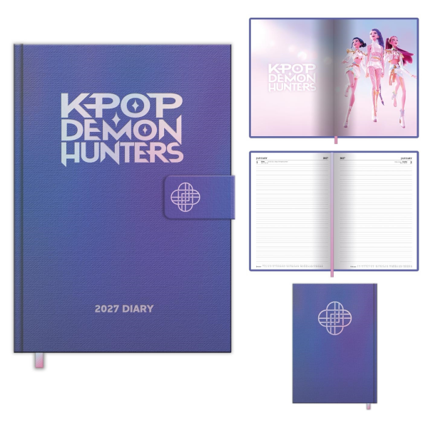 K-Pop Demon Hunters - Luxus Buchkalender 2027