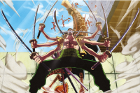 One Piece - Zoro vs Kaku - Poster 61x91,5 cm