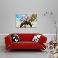 One Piece - Zoro vs Kaku - Poster 61x91,5 cm