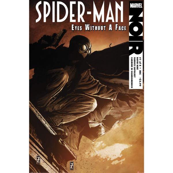 Spider Noir - Comic Cover - Poster