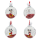 7 Weihnachtskugeln Disney Classic mit Glitzereffekt