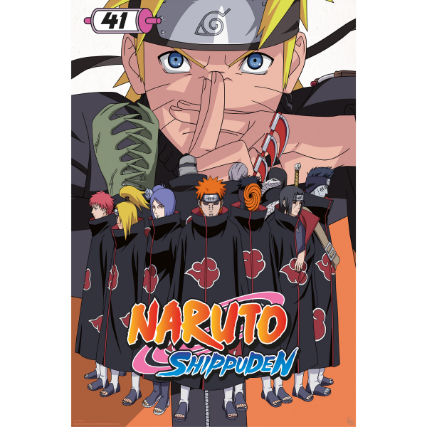 Naruto Shippuden - Manga Cover - Poster 61x91,5 cm