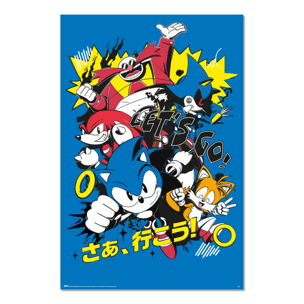 Sonic - Manga - Poster 61x91,5 cm