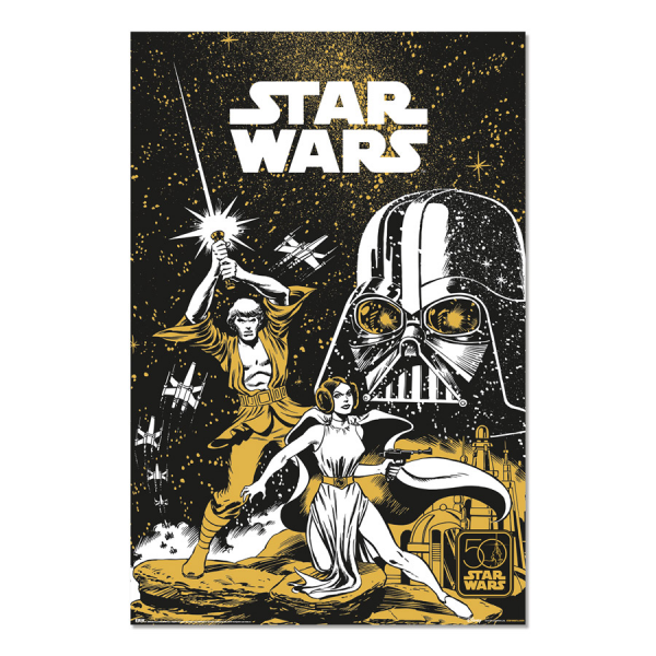 Star Wars - 50th Anniversary - Poster 61x91,5 cm