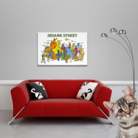 Sesamstrasse - Charactere - Poster 61x91,5 cm