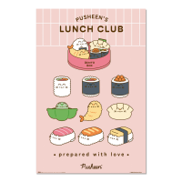Pusheen - Sushi Roll - Poster 61x91,5 cm
