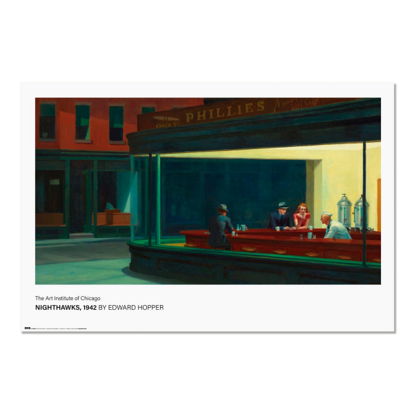 Edward Hoper - Noctamulos - Poster 61x91,5 cm