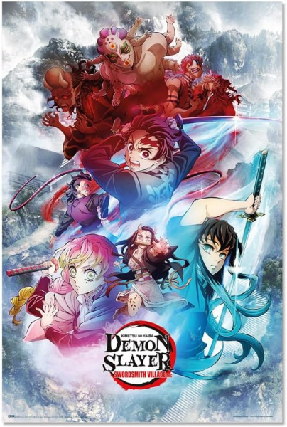 Demon Slayer - Swordsmith Village - Poster 61x91,5 cm