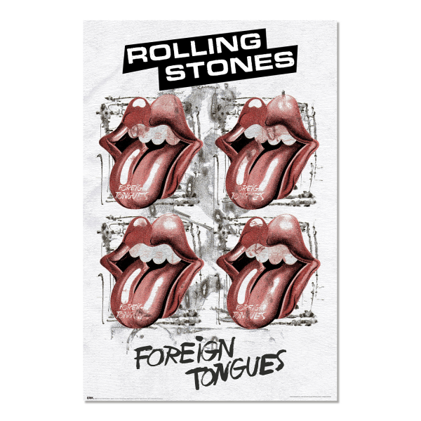 Rolling Stones - Foreign Tongues - Poster 61x91,5 cm