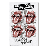 Rolling Stones - Foreign Tongues - Poster 61x91,5 cm