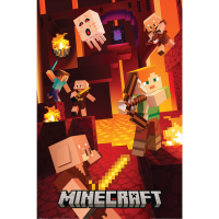 Minecraft - Cinematic Piglins - Poster 61x91,5 cm