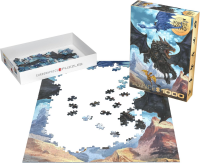 1000 Teile Puzzle - Fourth Wings - Violet die...