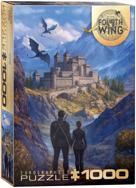 1000 Teile Puzzle - Fourth Wings - Violet und Xaden