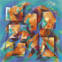 Ruzicka, Franz - Kunstdruck - Symphonie des Lebens