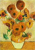 Van Gogh, Vincent - Kunstdruck - Vaso di girasoli