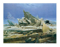 Friedrich, Caspar David - Kunstdruck - Das Eismeer