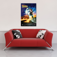 Back To The Future - Poster - Michael J. Fox, Christoph + 1 Ü-Poster der Grösse 61x91,5cm