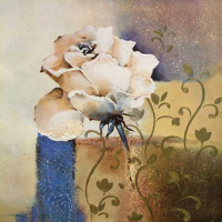 Segers, Freddy - Kunstdruck - Rose 1 open guirlande