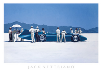 Vettriano, Jack - Kunstdruck - Bluebird at Bonneville