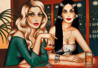 More, Ekaterina - Kunstdruck - Big City Lights