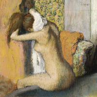 Degas, Edgar - Kunstdruck - After the Bath