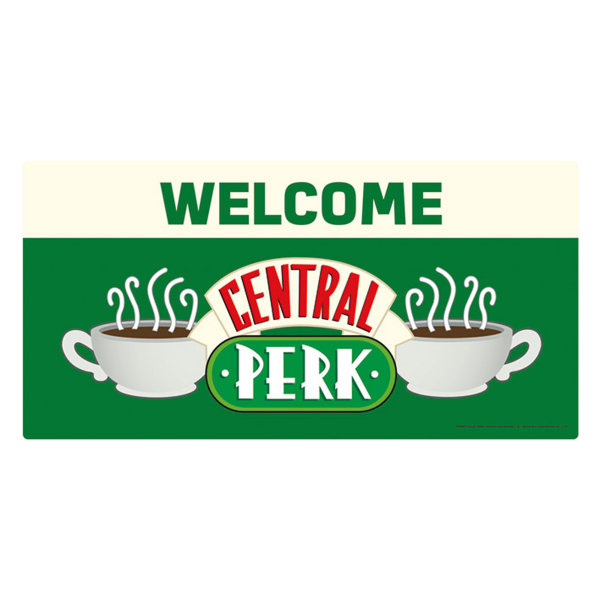 Friends - Blechschild - Welcome to Central Perk