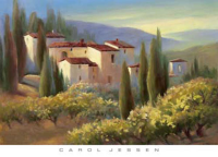Jessen, Carol - Kunstdruck - Blue Shadow in Tuscany II