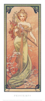 Mucha, Alphonse Marie - Kunstdruck - Printemps, 1900