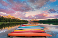 Yiming, Hu - Kunstdruck - Kayaks