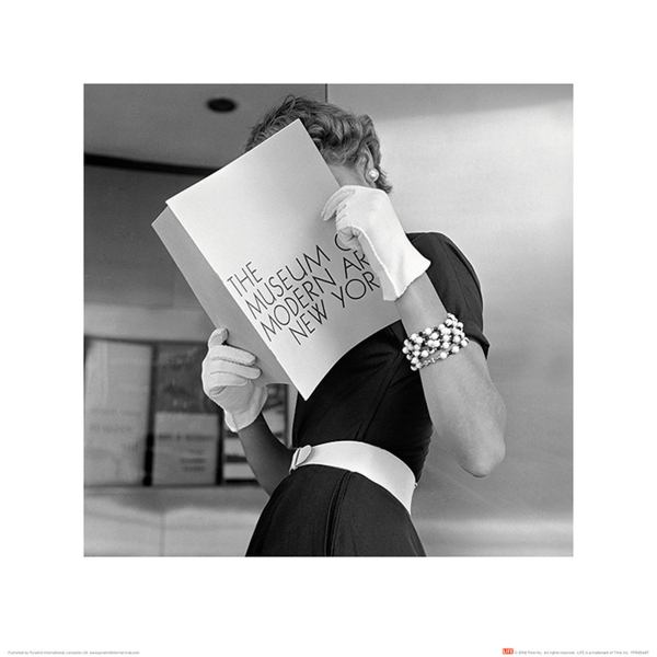 Time Life Jean Patchett - MOMA 1949 Kunstdruck