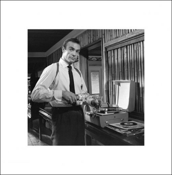 James Bond Vodka Martini Kunstdruck