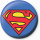 Superman  Logo - Button Badge