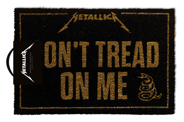 Fußmatte Kokos - Türmatte Kokos - Metallica Dont Tread On Me