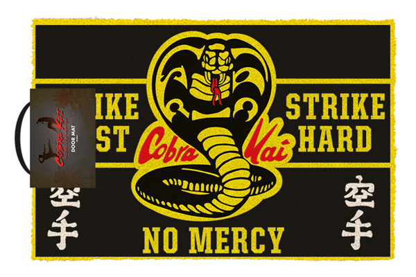 Fußmatte Kokos - Türmatte Kokos - Cobra Kai - No mercy