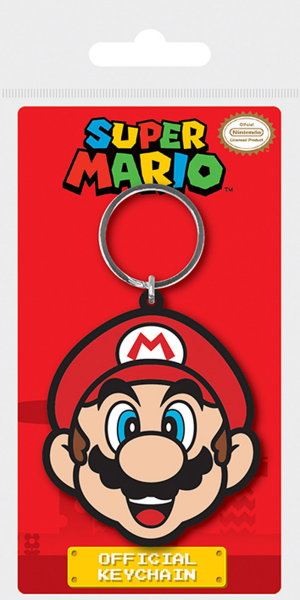 Nintendo - Keyring - Mario Face