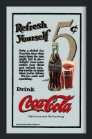 KS260 Coca Cola - Refresh Yourself - Bedruckter Spiegel