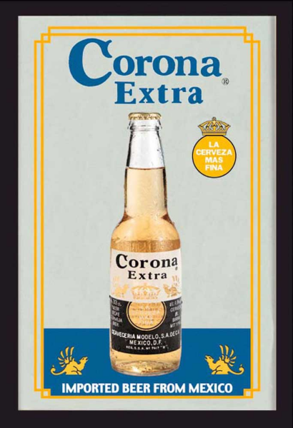 KS5 Beer - Corona - Bedruckter Spiegel