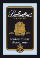 KS239 Ballantines - Black Label - Bedruckter Spiegel