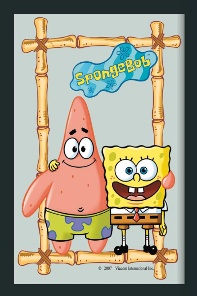 KS6 Spongebob - Portrait - Bedruckter Spiegel