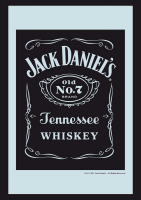 KS7 Jack Daniels - Logo - Bedruckter Spiegel