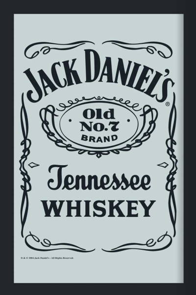KS225 Jack Daniels - Logo 2 - Bedruckter Spiegel