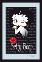 KS273 Betty Boop - Kiss - Bedruckter Spiegel