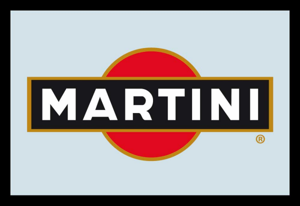 KS184 Martini - Logo - Bedruckter Spiegel