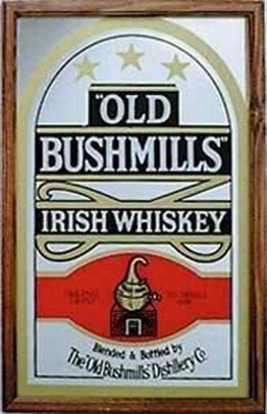 KS285 Old Bushmills - Irish Whisky - Bedruckter Spiegel