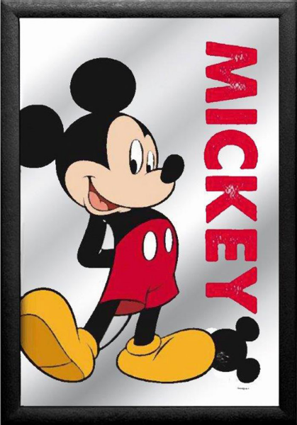 KS322 Mickey Mouse - Mickey - Bedruckter Spiegel
